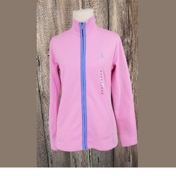 Ralph Lauren Jackets & Blazers - Ralph Lauren Small NWT Zip Up Pink Jacket